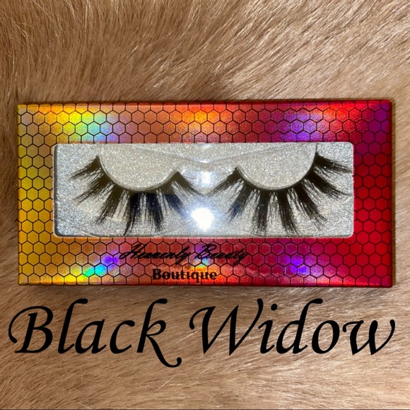 14mm Mink Eyelashes - Black Widow - Picture 1 of 7